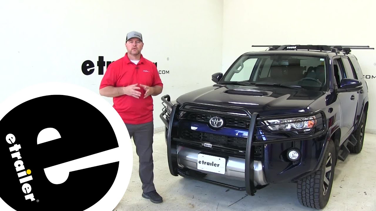 etrailer | Installing the Westin Sportsman Grille Guard on your 2019 Toyota 4Runner