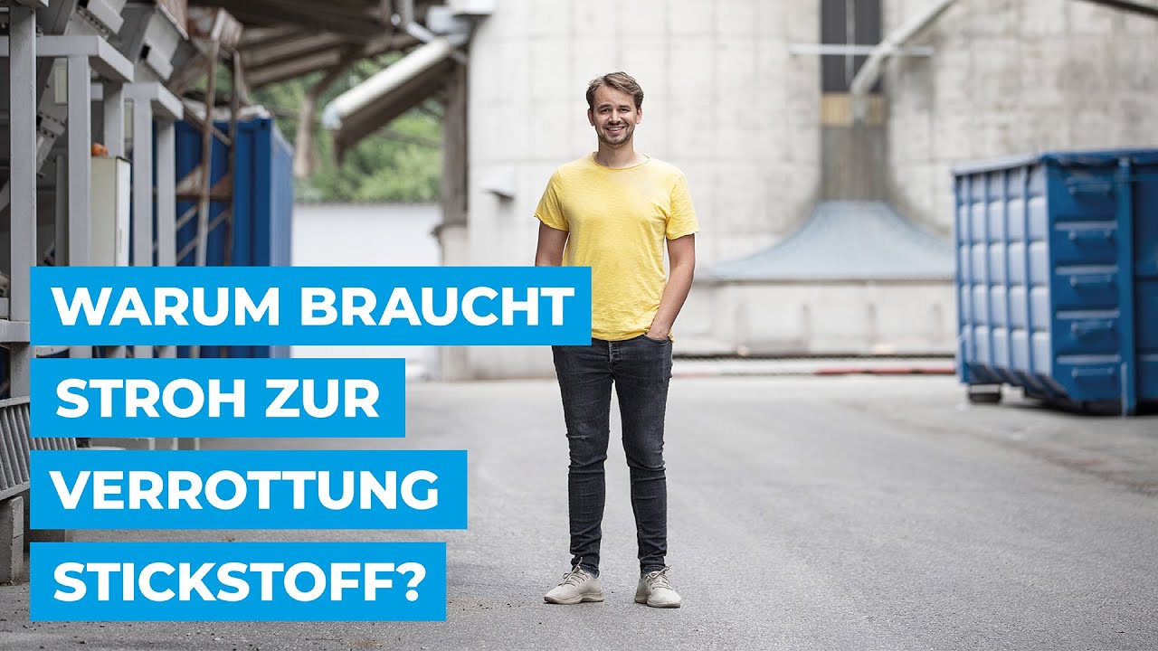 Warum braucht Stroh zur Verrottung Stickstoff?