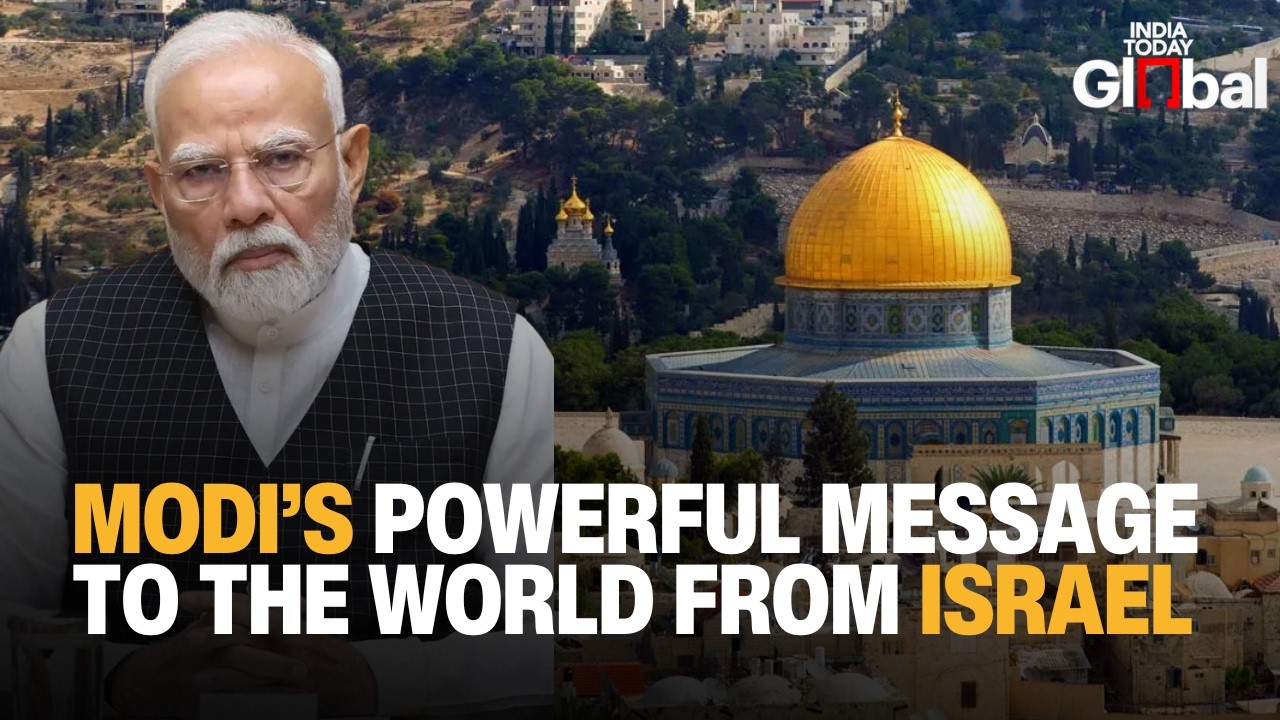 PM Modi Gives Powerful Message To The World From Israel | Strategic Partnership, UPI, Gaza And More