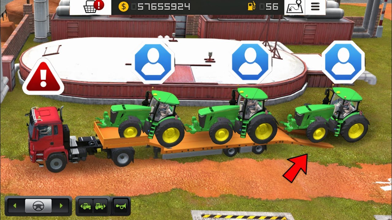 Transport John Deere Tractor With Multiplayer In Fs! Farming Simulator 18 Timelapse ll #fs18 