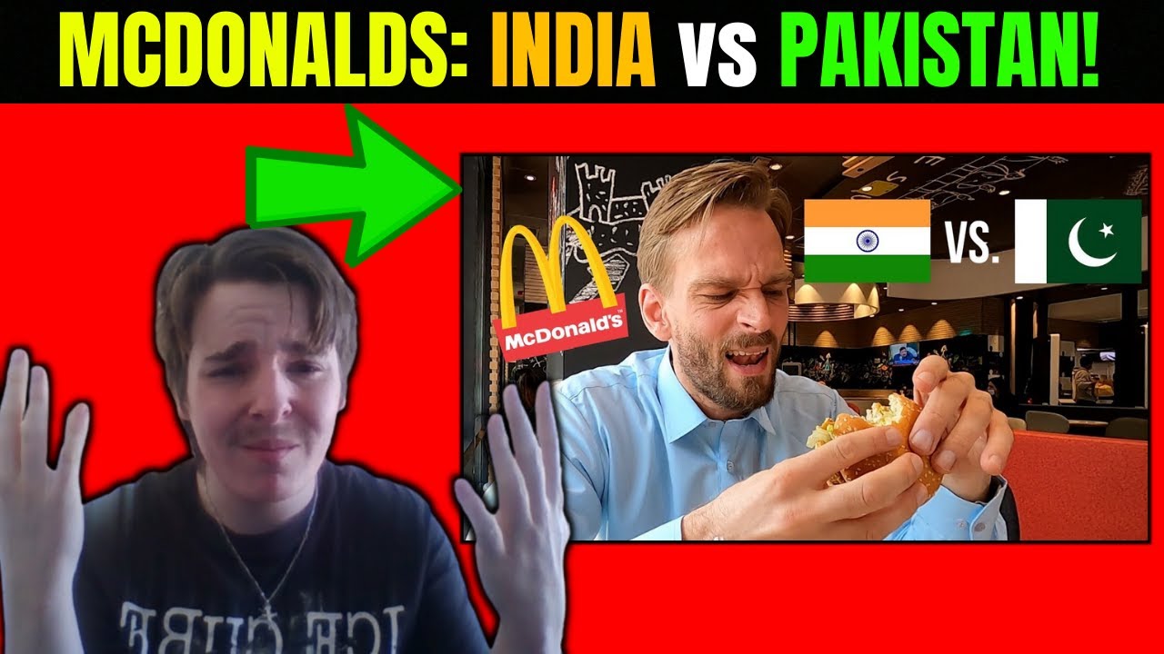 Australian Reacts To McDonald's INDIA vs PAKISTAN! *Which One Is The Best?*