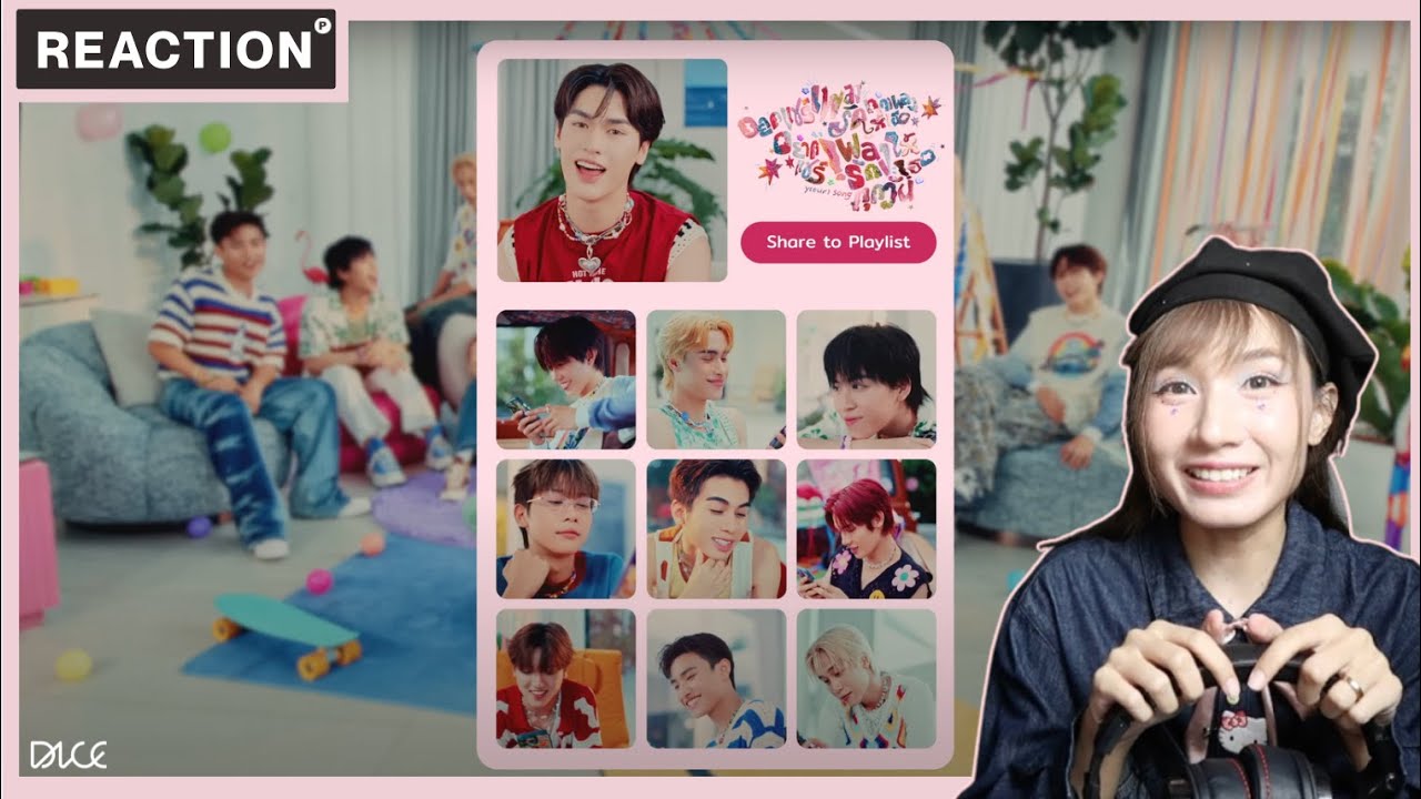 DICE 'อยากแชร์เพลงรักทุกเพลงให้เธอ อยากแชร์เพลงรักให้เธอทุกวัน y(our) song' OFFICIAL MV [Reaction]