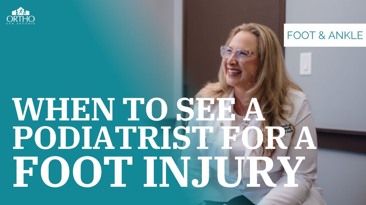 When Should I See A #podiatrist  For My Foot Pain?