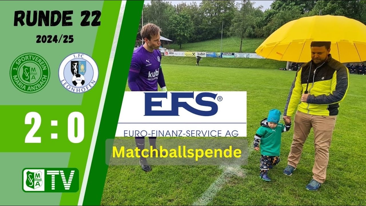 Überraschungssieg! 1. SV Maria Anzbach vs. 1. FC Leonhofen