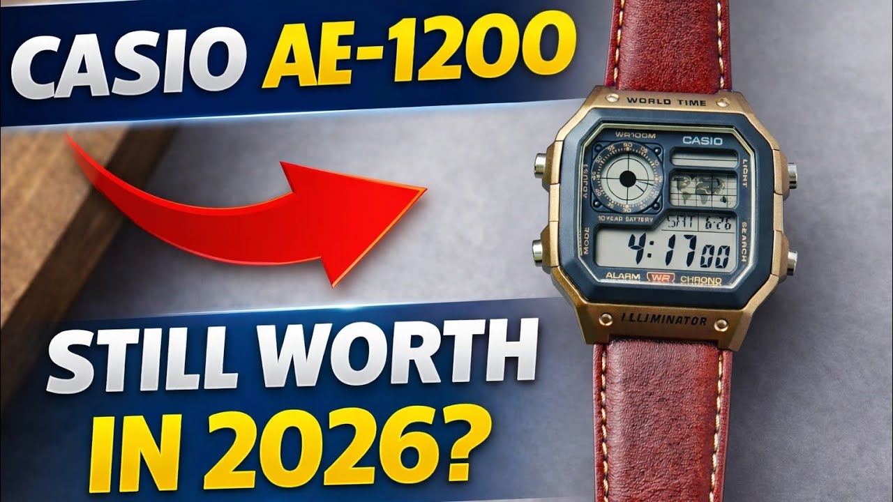 Is this watch still worth in 2026? | Casio AE1200 [Casio Royale] review after using it for months.