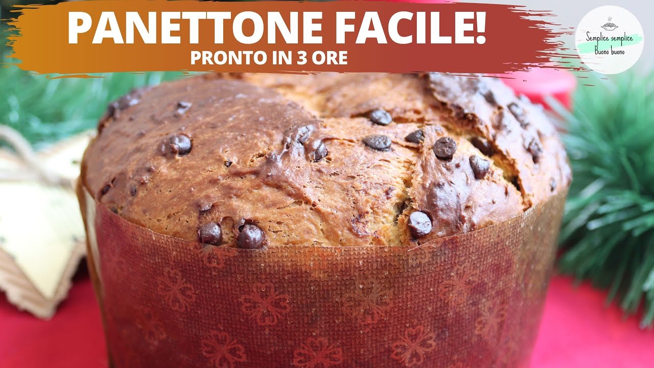 Panettone Facile Pronto in 3 Ore!