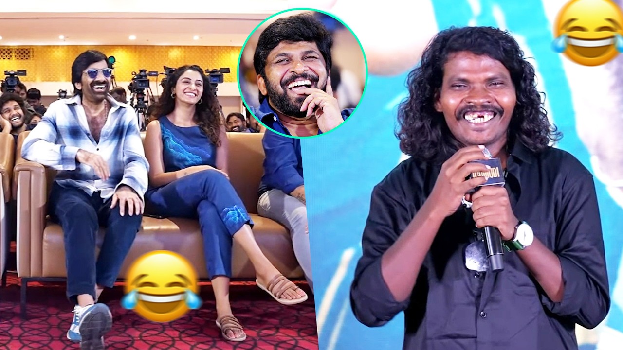 #Irumudi Movie Vilan Hilarious Funny Speech At #Irumudi Movie Blockbuster Press-Meet | Ravi Teja