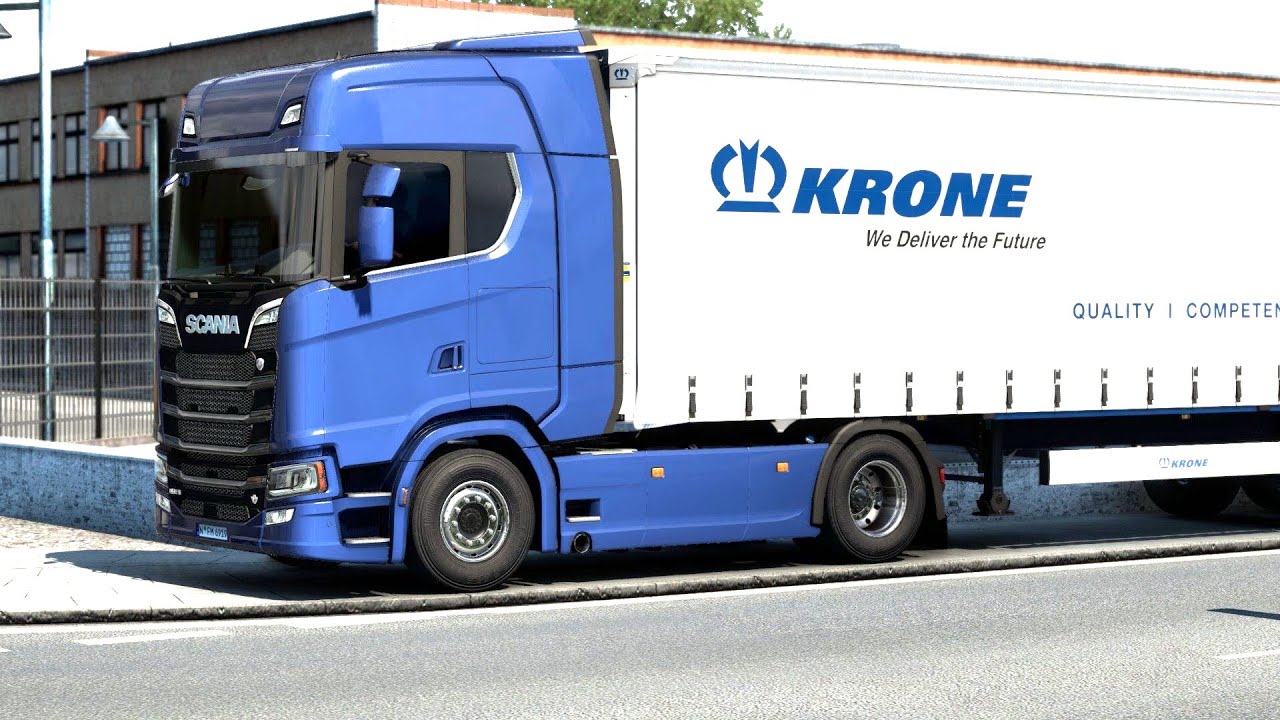 ETS 2 - Scania 650 S Transporting Beverages from Dortmund to Cologne
