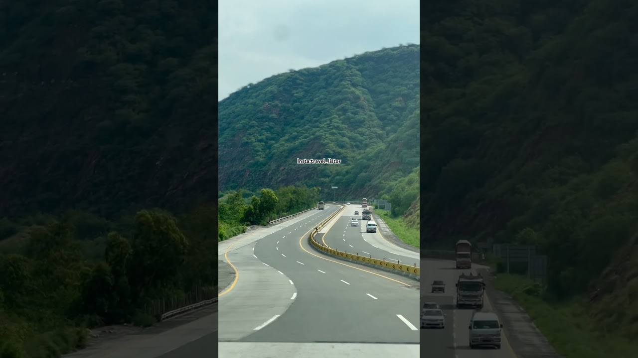 Beautiful Kalar Kahar Motorway ❤️ #motorway #highway #punjabi #pakistan #islamabad #travel