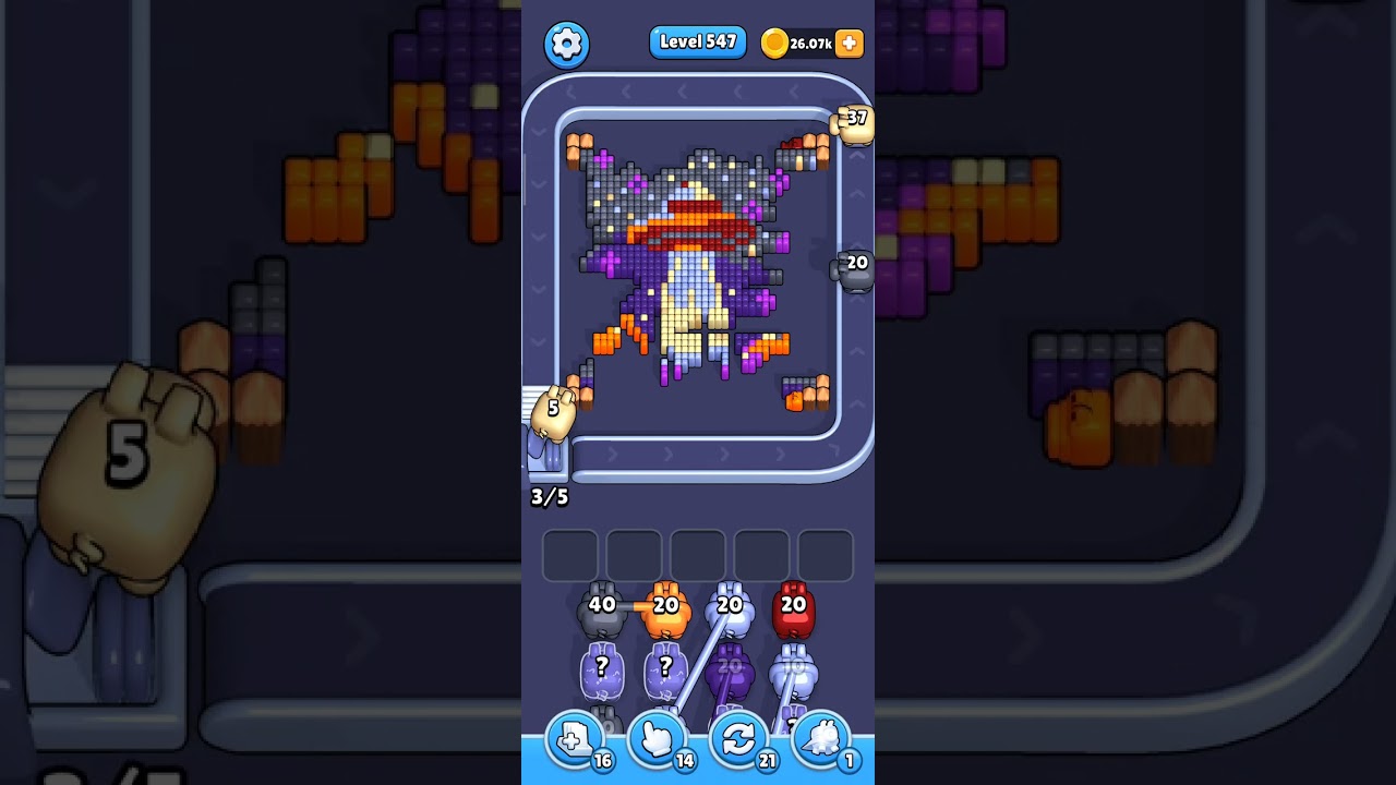 Pixel Flow — level 547