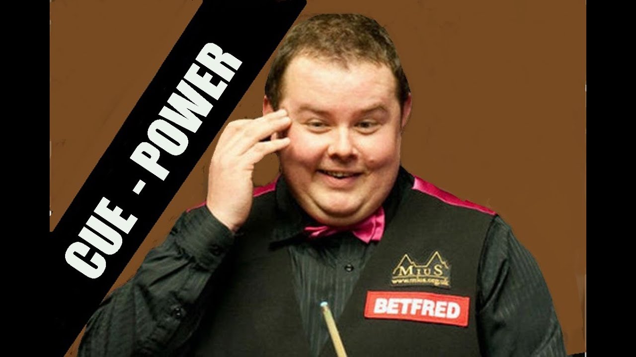 STEPHEN LEE!!! SHOWING HIS CUE POWER SNOOKER CLASSICS CB