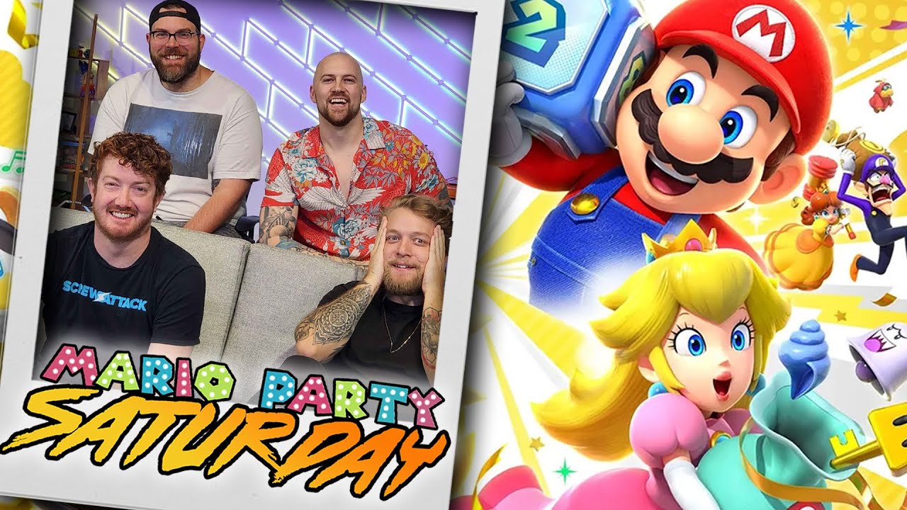 MARIO PARTY JAMBOREE - WITH OG CREW LESSSS GOOOOOOO