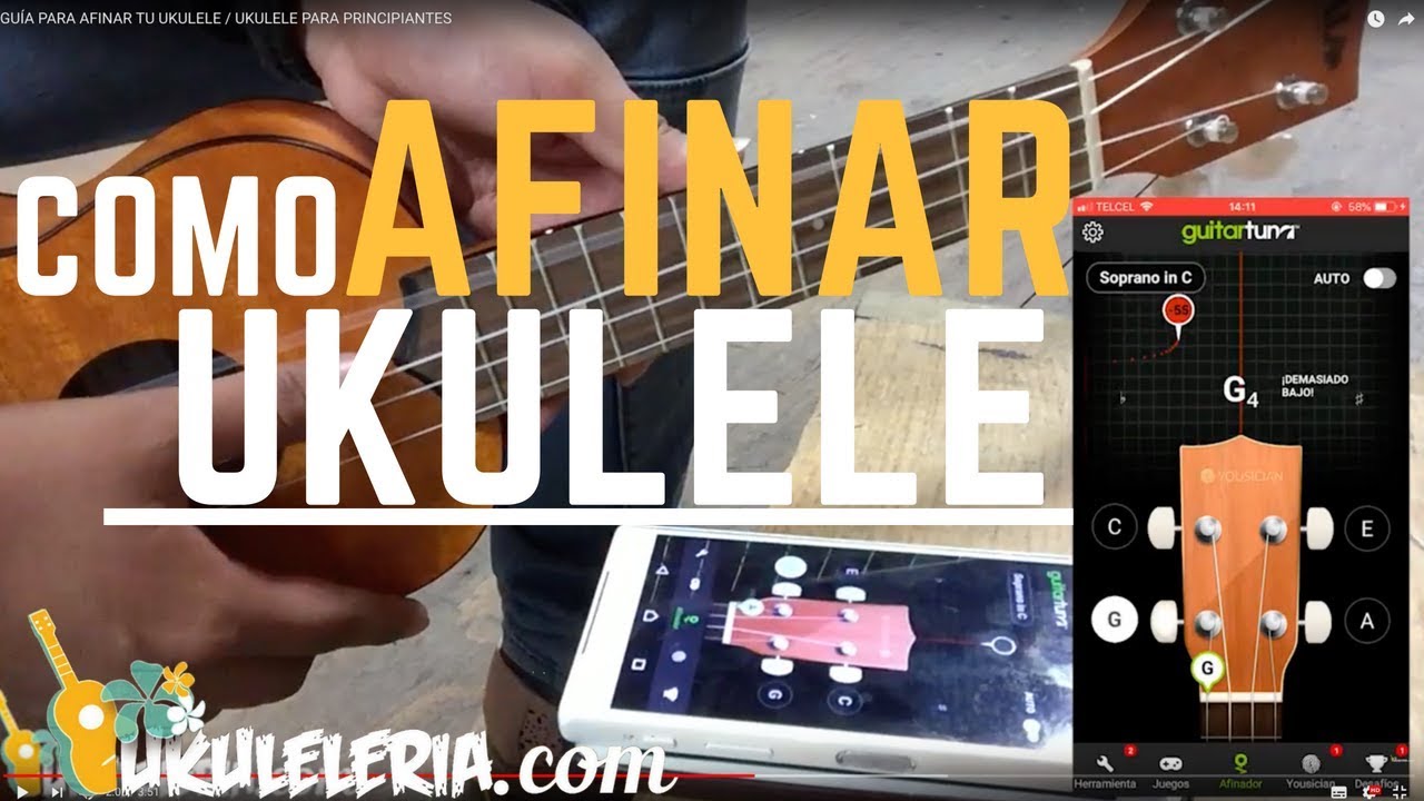 Como Afinar Ukulele - Guía para principiantes