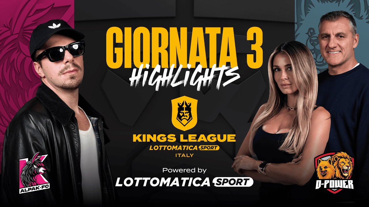ALPAK FC vs D-POWER | Highlights | Round 03 | Split 2 | KINGS LEAGUE LOTTOMATICA.SPORT ITALY