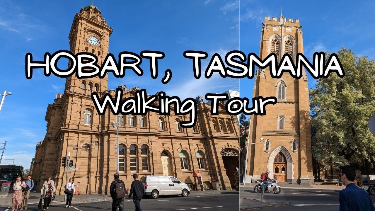 Hobart Tasmania Australia city walking tour
