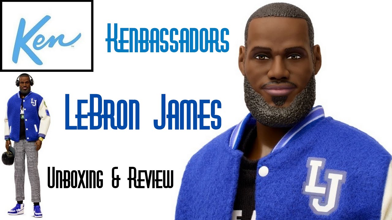 BARBIE SIGNATURE LEBRON JAMES KENBASSADORS KEN DOLL 👑 EDMOND'S COLLECTIBLE WORLD 🌎 UNBOXING & REVIEW