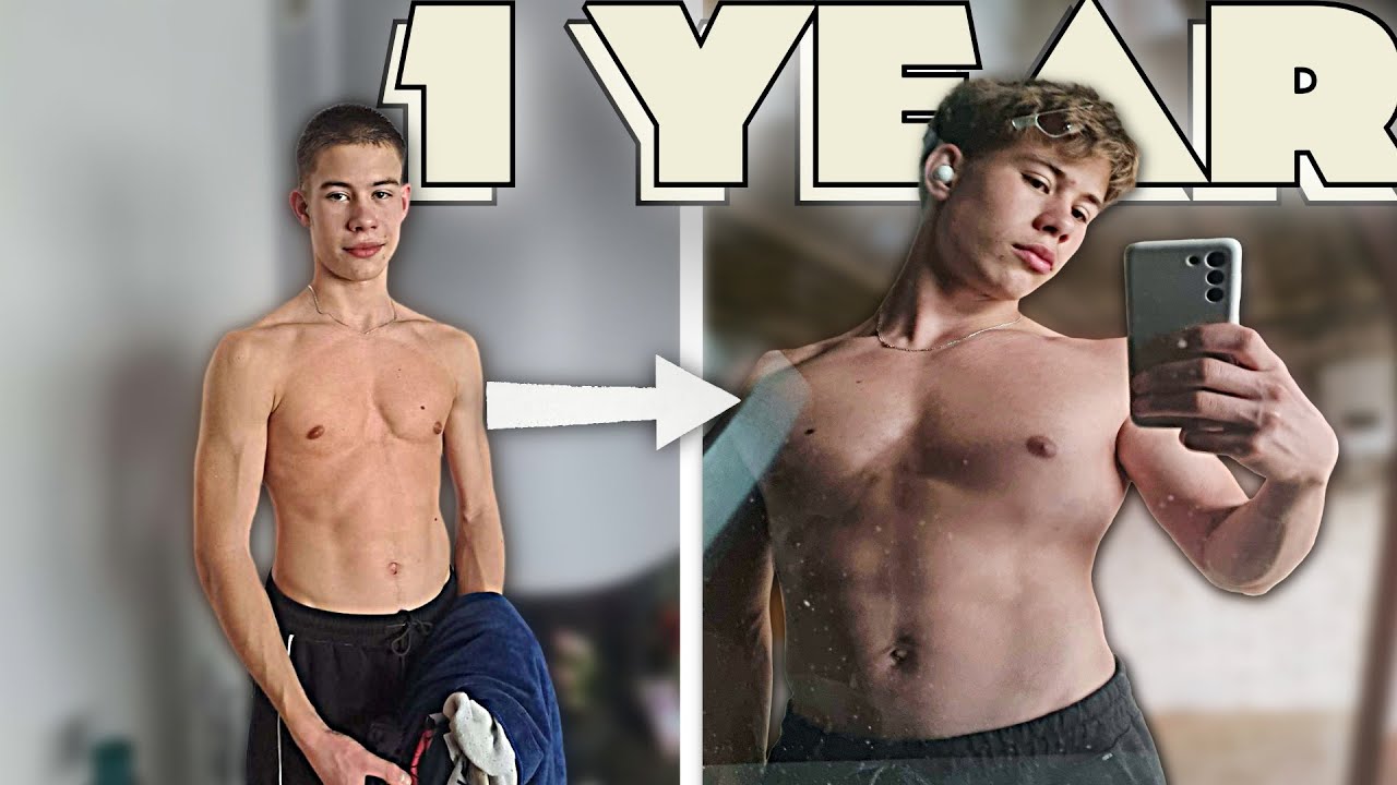 1 Year Teen Body Transformation 14-15