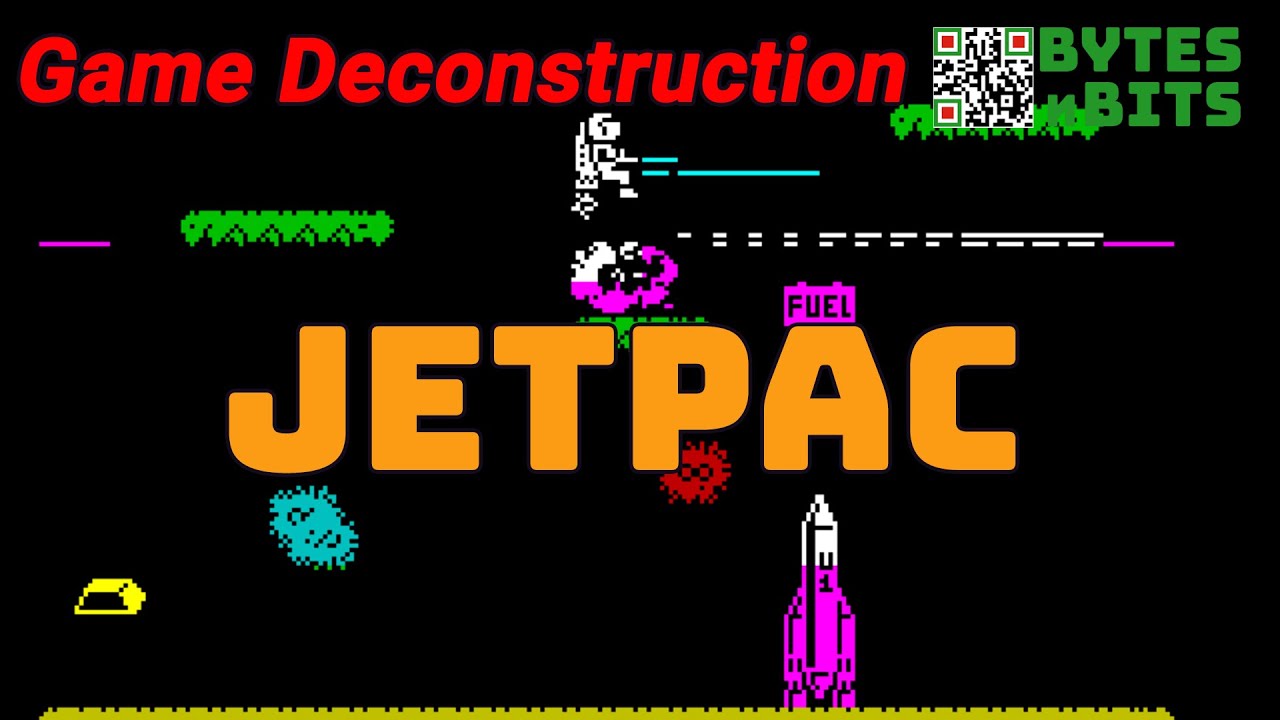 ZX Spectrum Jetpac — Разбор игры