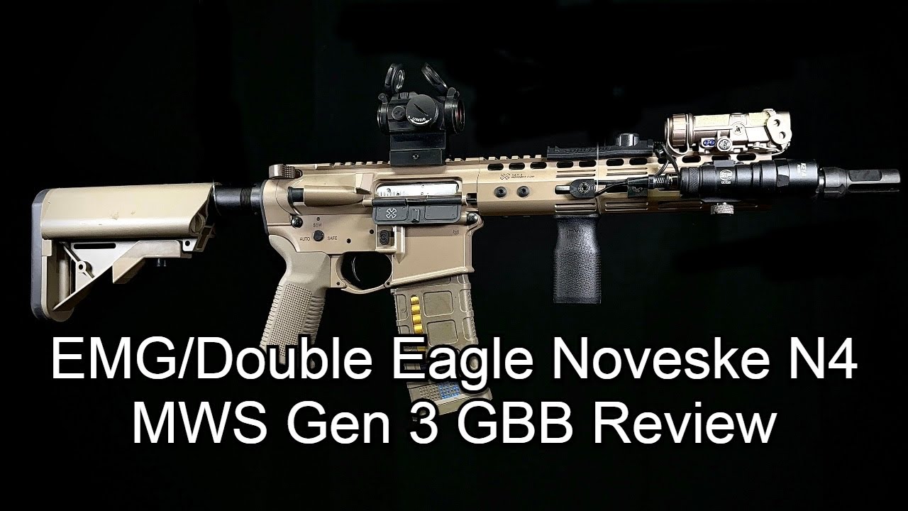 Airsoft EMG/Double Eagle Noveske N4 MWS Gen 3 GBB Review