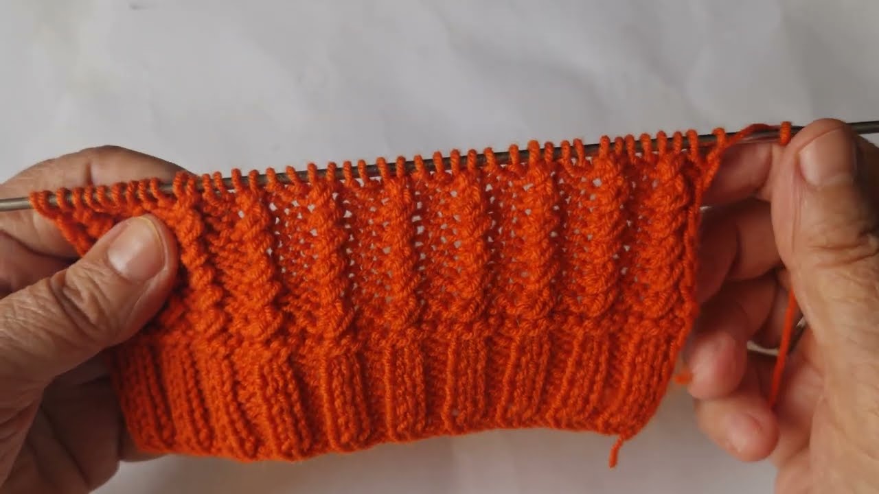 İki ilməkdən buruq toxumaq #örgü #knitting 