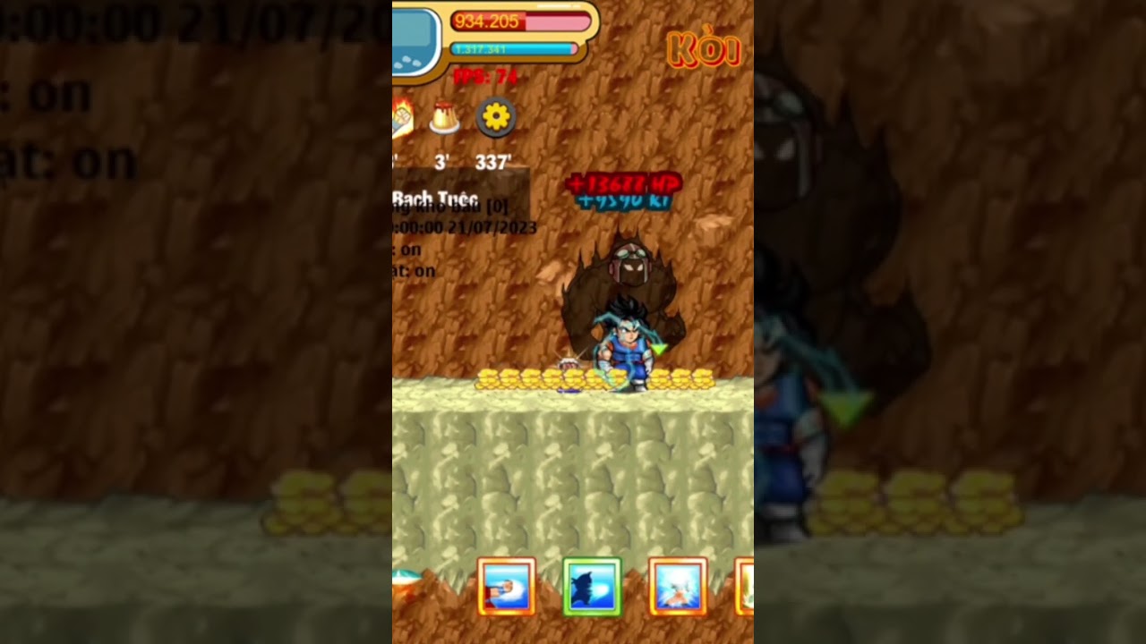 Nhặt v&agrave;ng đ&atilde; tay qu&aacute; b&agrave; con ơi #gamecast #nro #tft #ngocrong #ngocrongonline #ngocrongsao