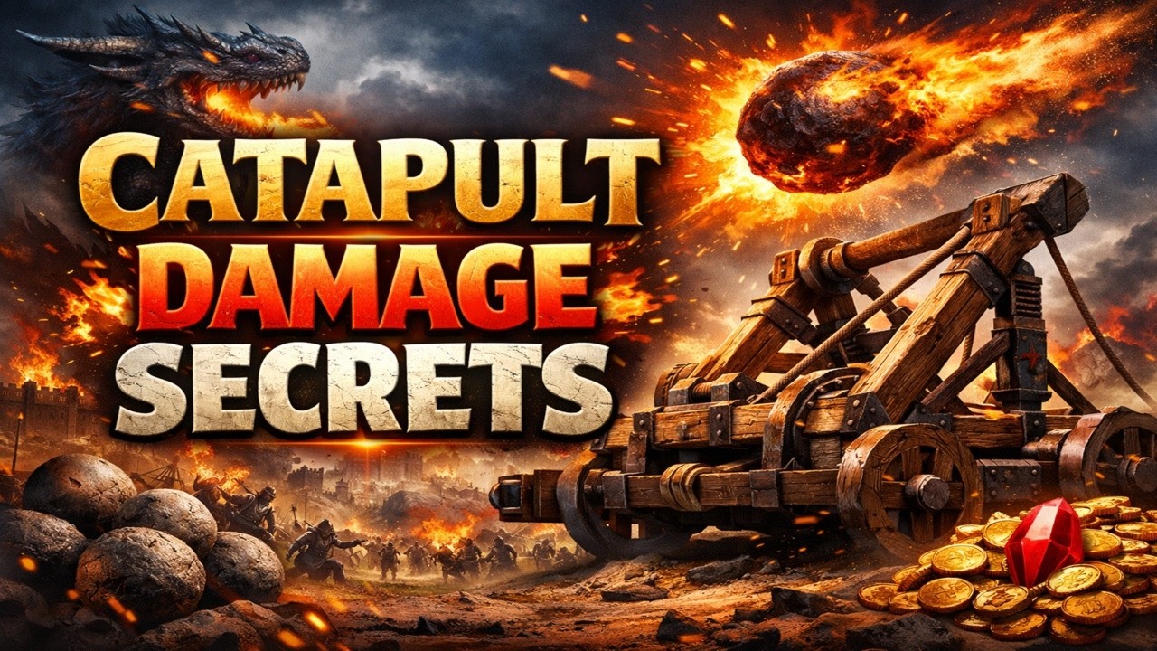 HOW TO USE CATAPULTS PROPERLY