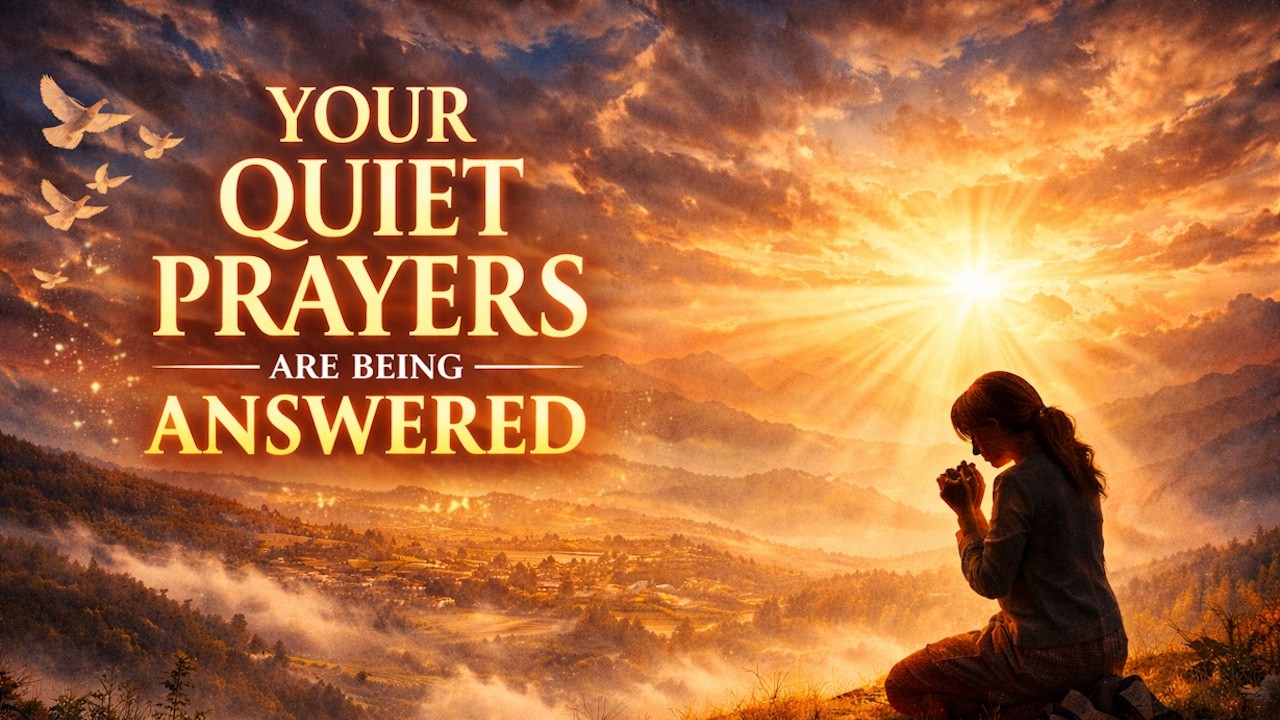 ✨ Prophetic Word Your Quiet Prayers Are Being Answered 🌅 Doors Are Opening