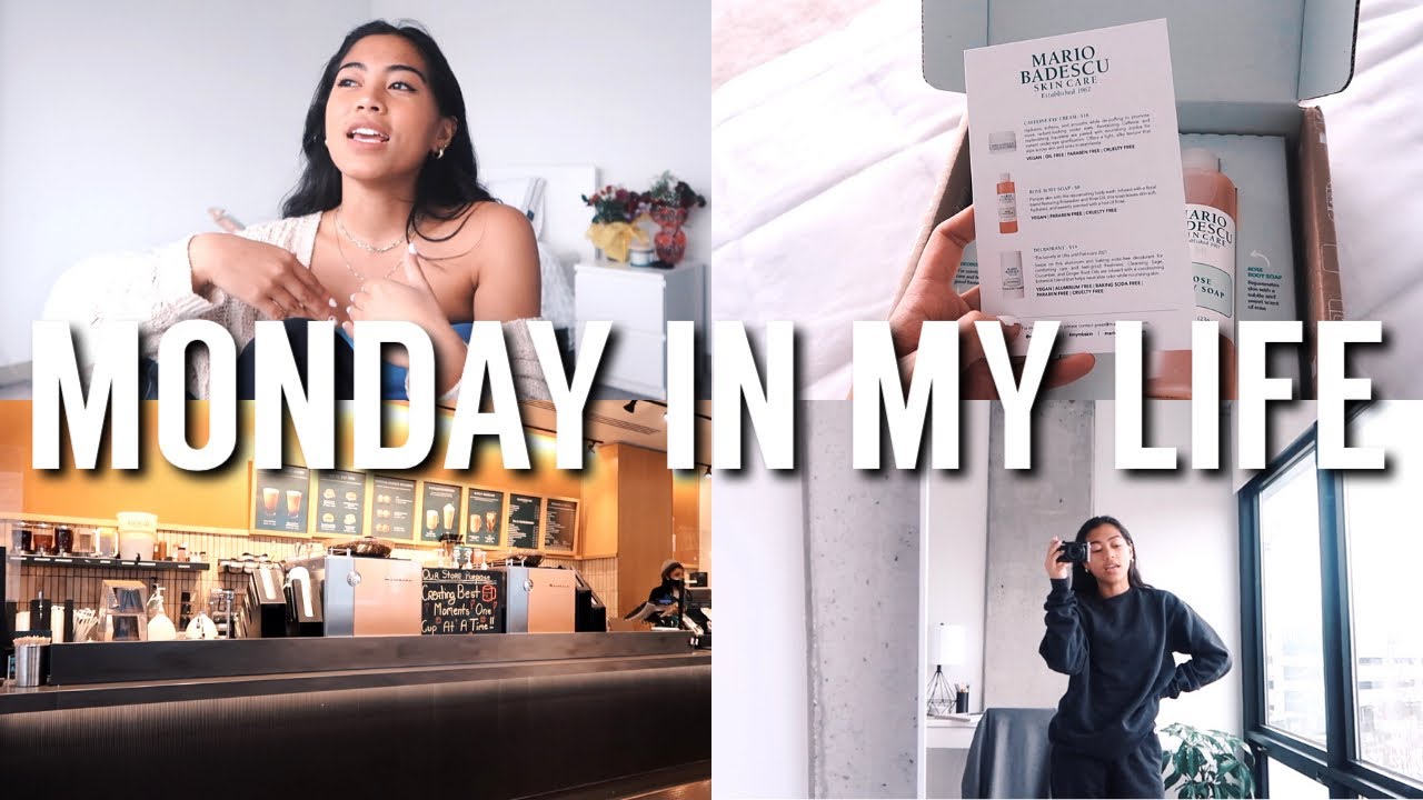 MONDAY IN MY LIFE: Productive Start To The Week, Motivational Tips, Editing My Videos + Brand Deals!