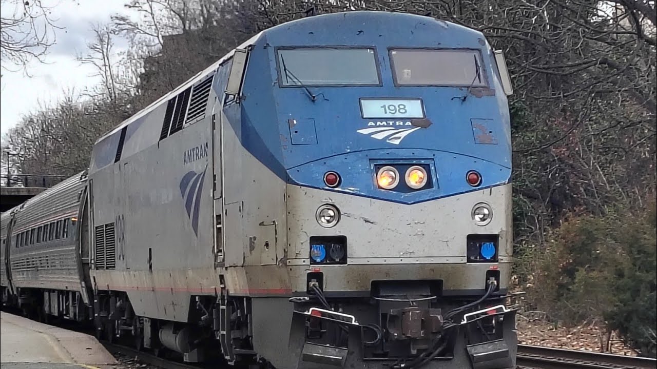 Amtrak 156 in Charlottesville Va 