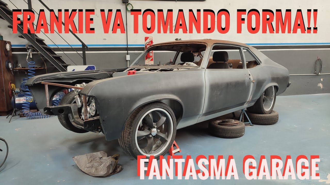 Colocacion de guardabarros reformados!!, Chevy serie dos - Chevy nova