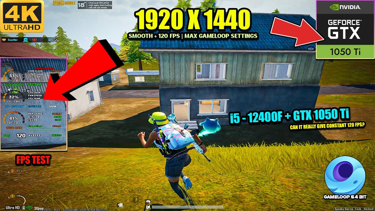 I Pushed a GTX 1050 Ti to 120 FPS in PUBG Mobile – The Shocking Results!