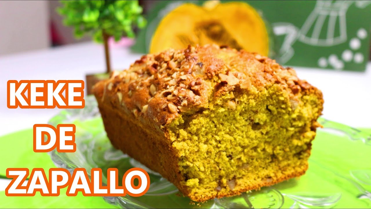 Si tienes zapallo (calabaza) y nueces ❘ Prueba este delicioso keke con una receta casera fácil !!