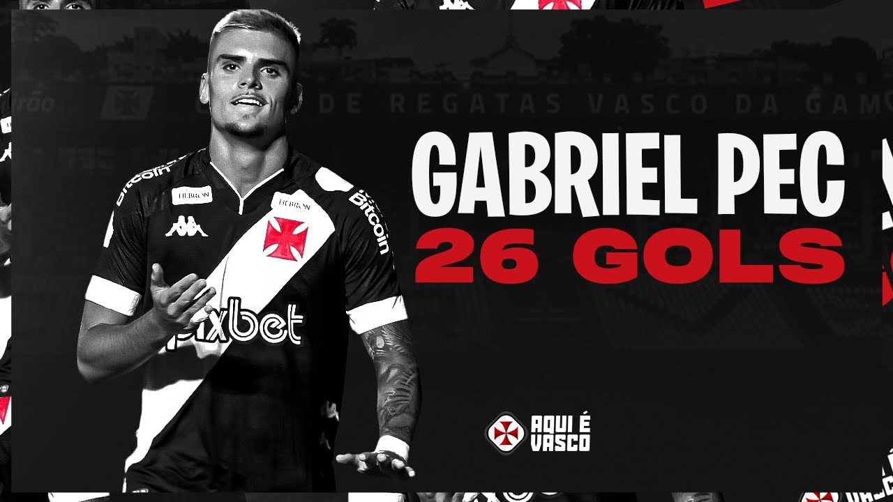Todos os gols de Gabriel Pec pelo Vasco
