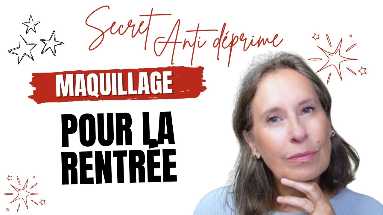 Mon maquillage pour la rentrée lumineux - anti déprime !
