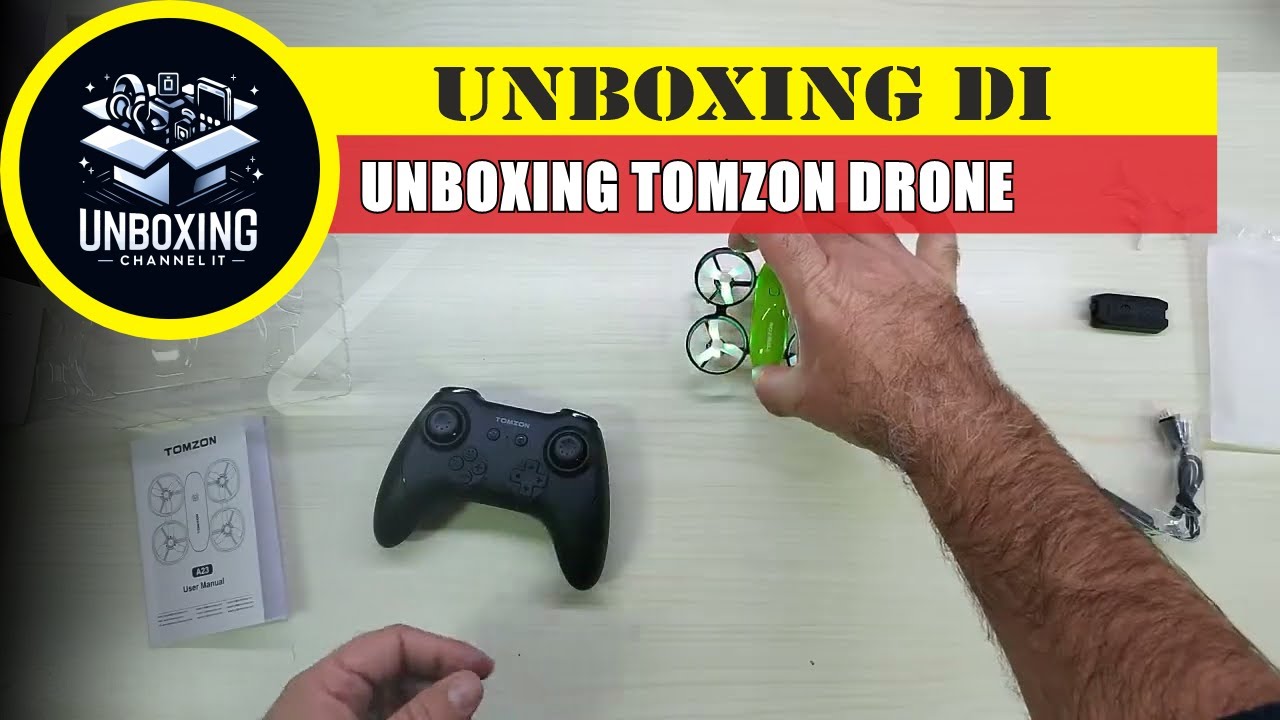 Unboxing Tomzon Drone