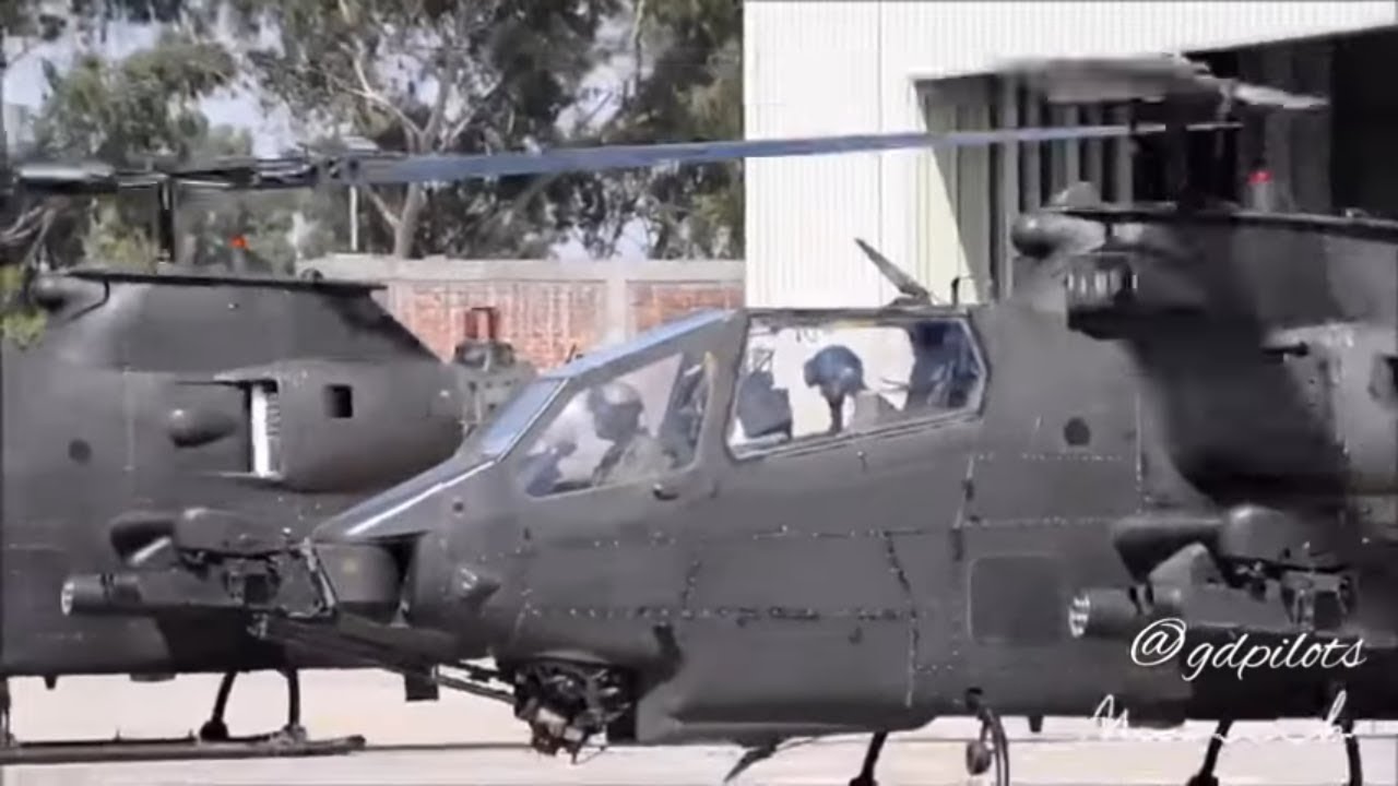 Pakistan Army Aviation Cobras In Action