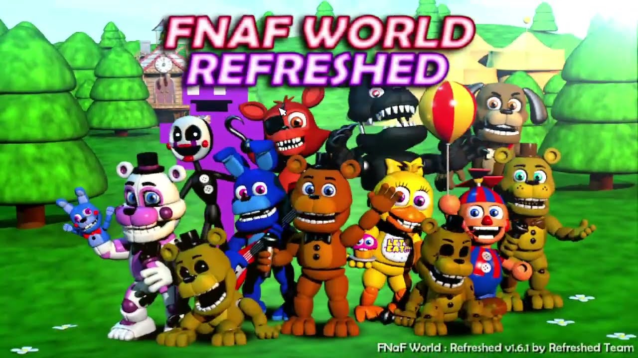 Fnaf World Refreshed Pt 3