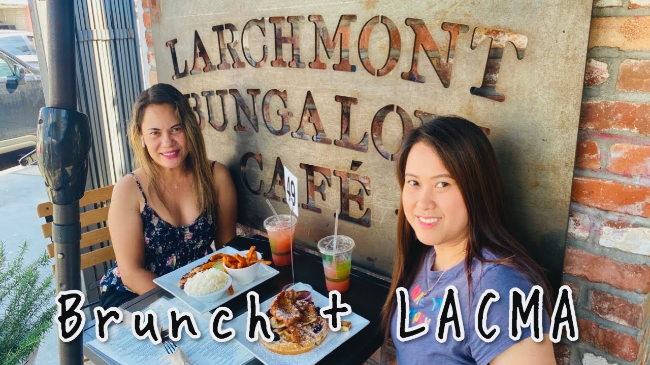 Brunch at Larchmont Bungalow Cafe + LACMA
