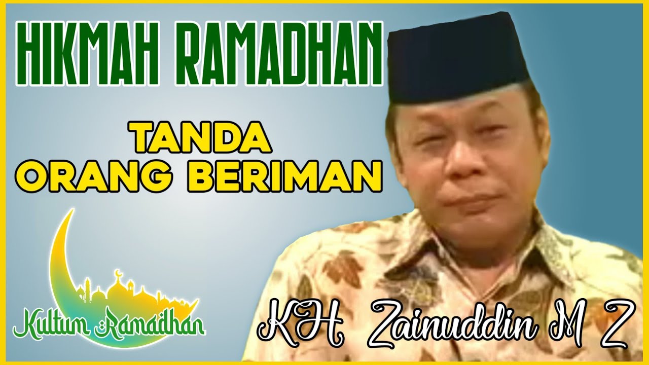 HIKMAH RAMADHAN (TANDA ORANG BERIMAN)