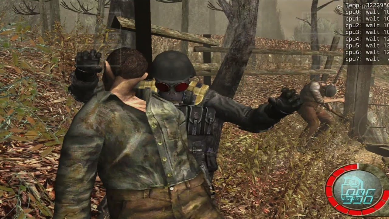 Resident Evil 4 Hunk Neckbreaker Mod Gameplay On AetherSx2PS2 Emulator Android Poco F5
