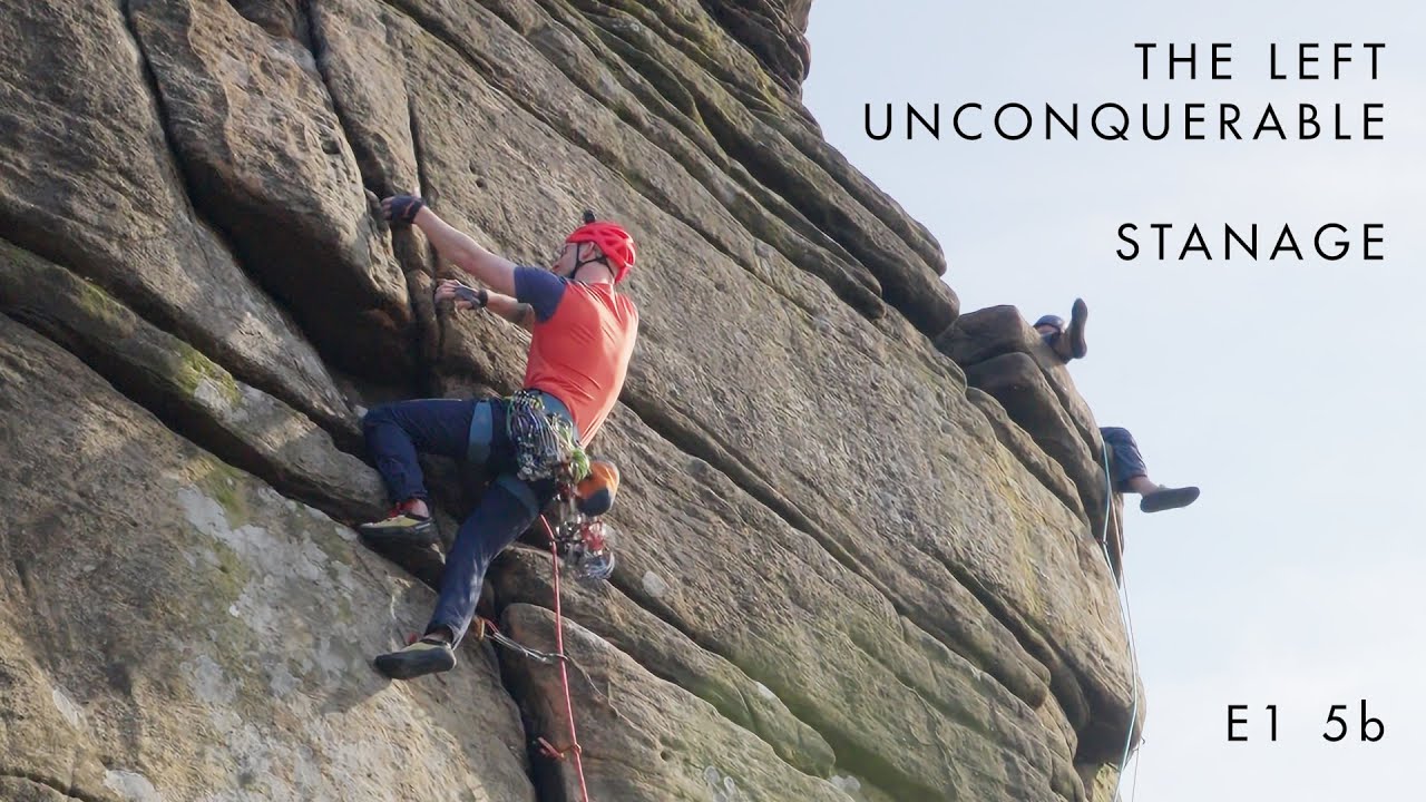 Peak Grit - The Left Unconquerable - E1 5b - Stanage