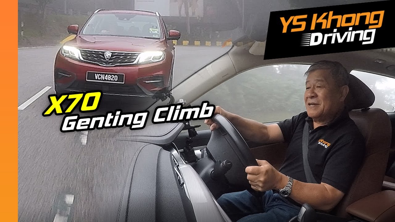 Proton X70 (Pt.1) Genting Hillclimb - Surging in the Mist! | YS Khong Driving