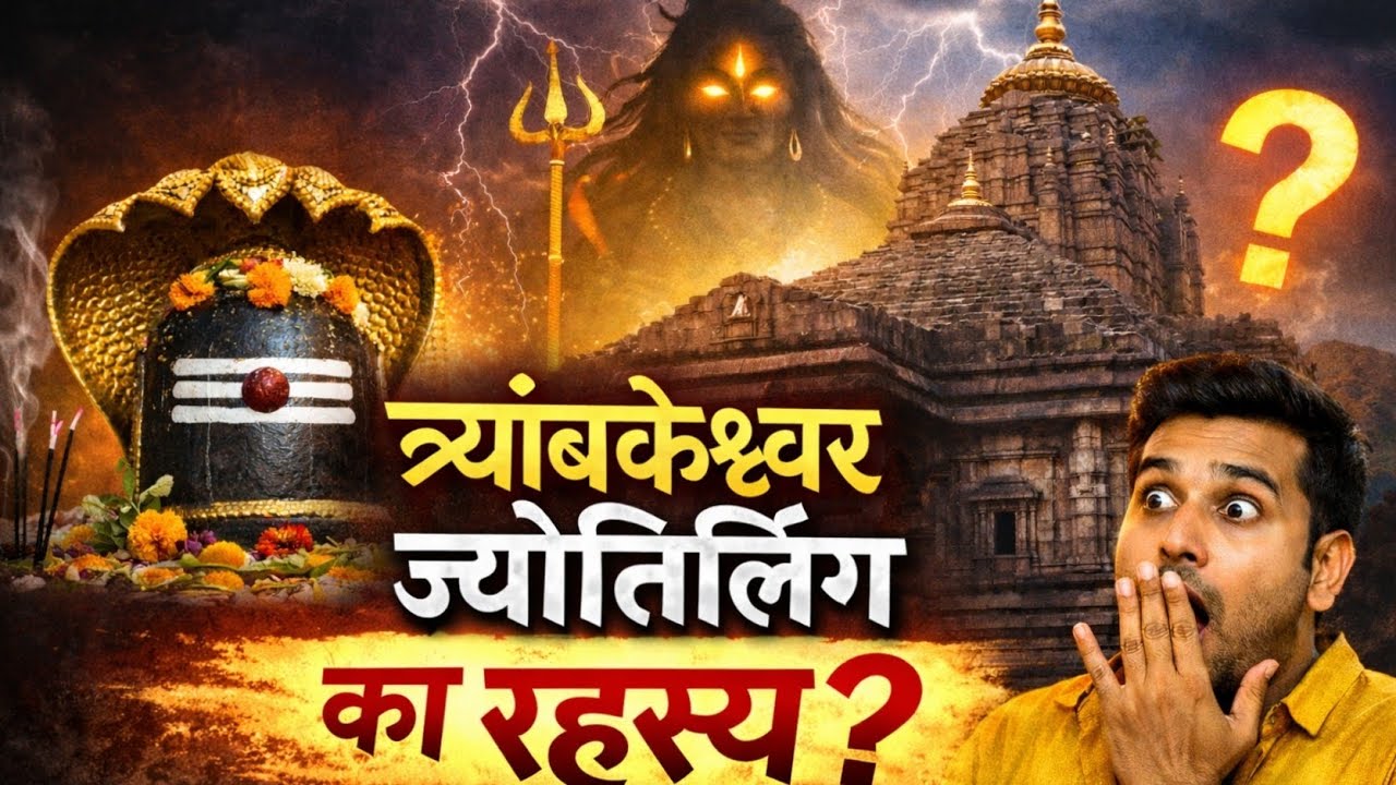 त्र्यंबकेश्वर ज्योतिर्लिंग के रहस्य ब्रह्मा विष्णु महेश तीनों एक ही जगह उपस्थित 😱