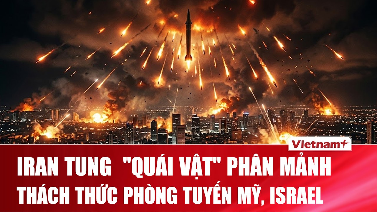 Cận cảnh đầu đạn phân mảnh từ tên lửa Iran: Vũ khí thách thức 