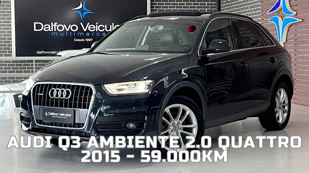 Apresentação - Audi Q3 Ambiente 2.0 Quattro - 2015