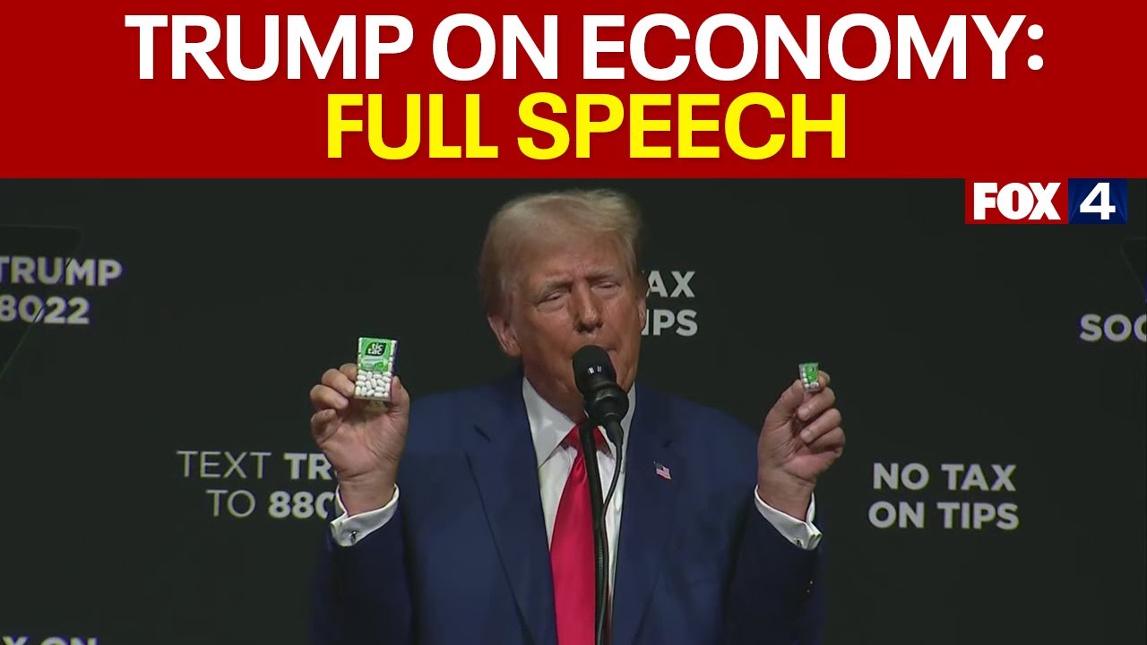 Donald Trump economic plan: FULL SPEECH