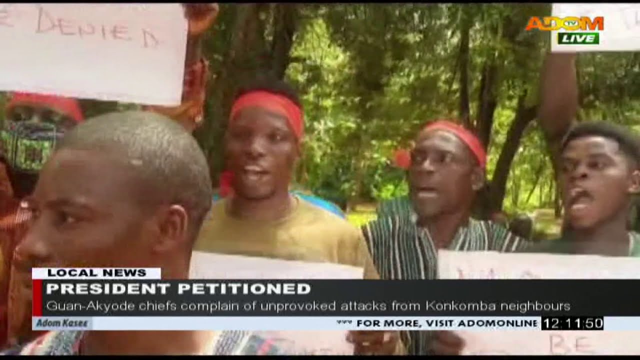 Guan-Akyode chiefs complain of unprovoked attacks from Konkomba neighbours - Premotobre (21-10-20)