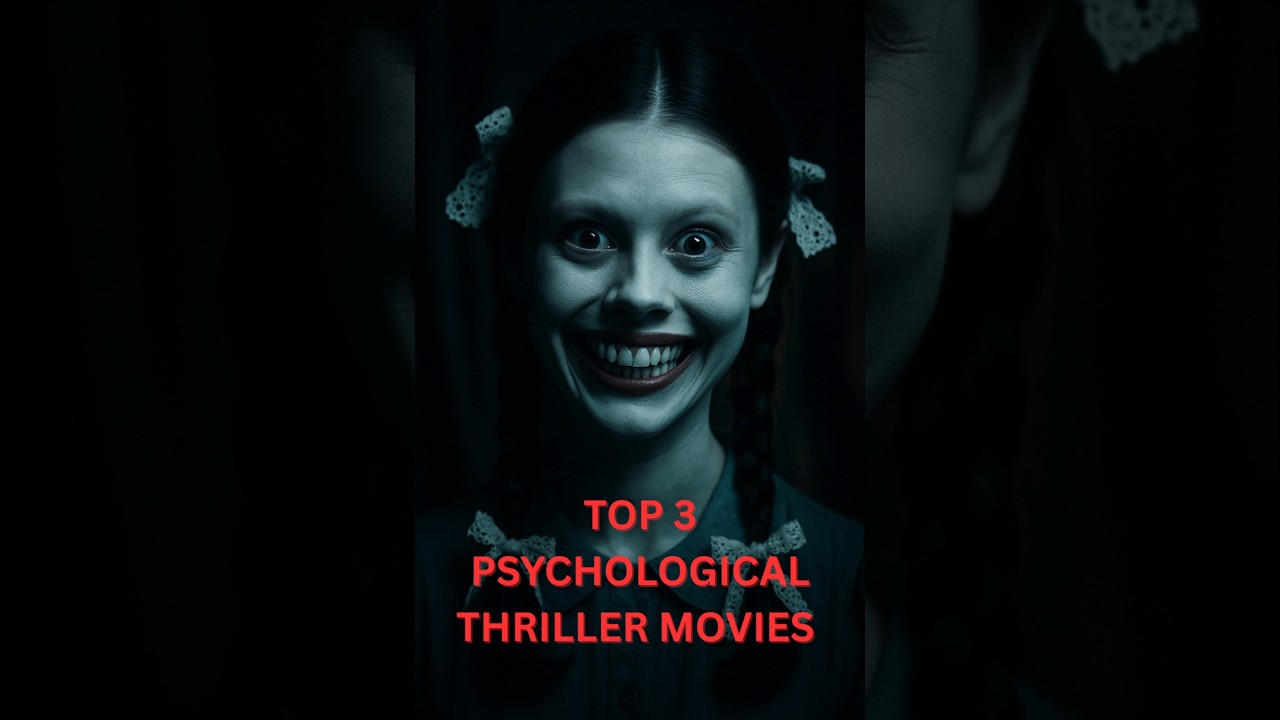 😨 Top 3 Psychological Thriller Movies🎬 #shorts #youtubeshorts #horror #thriller #trending #movies
