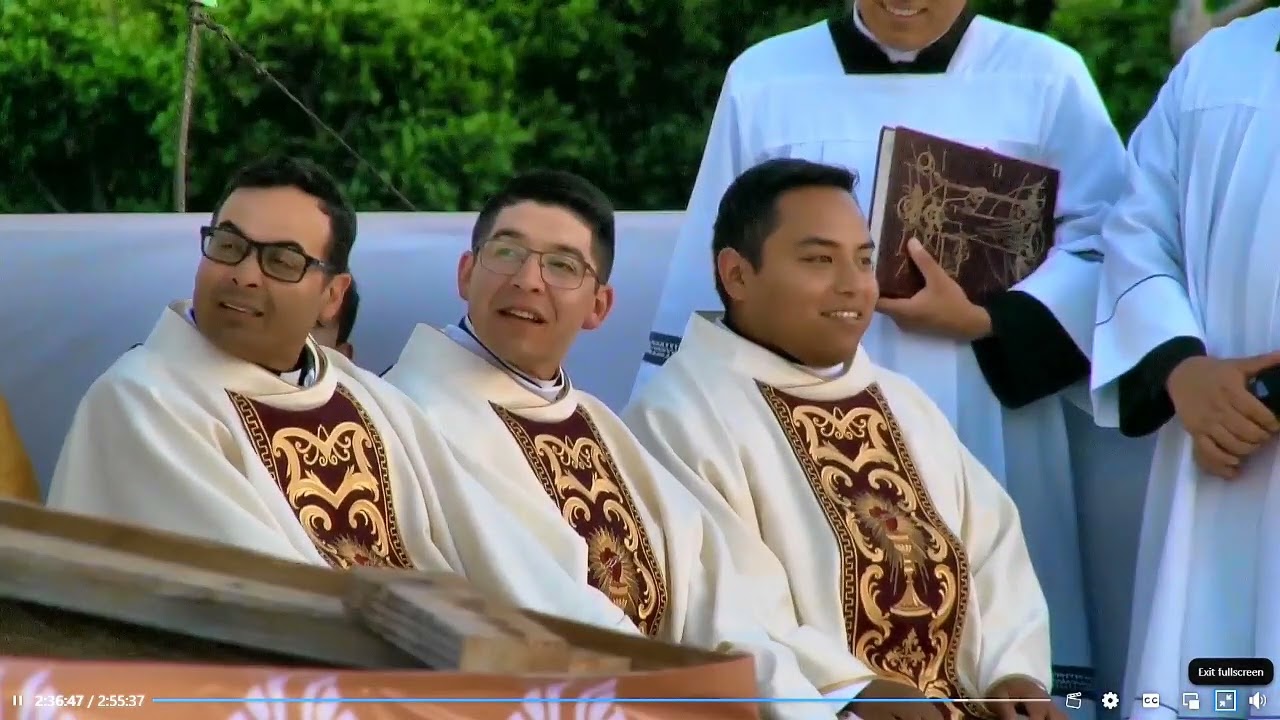 Anuncios durante Misa de Ordenaciones Sacerdotales - 06/12/25