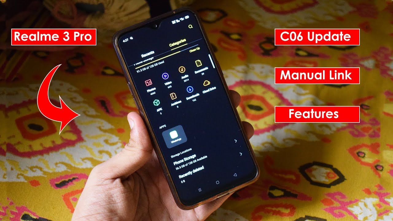 Realme 3 Pro C06 Update Features Decimal Charging Animation | BhushanDroid